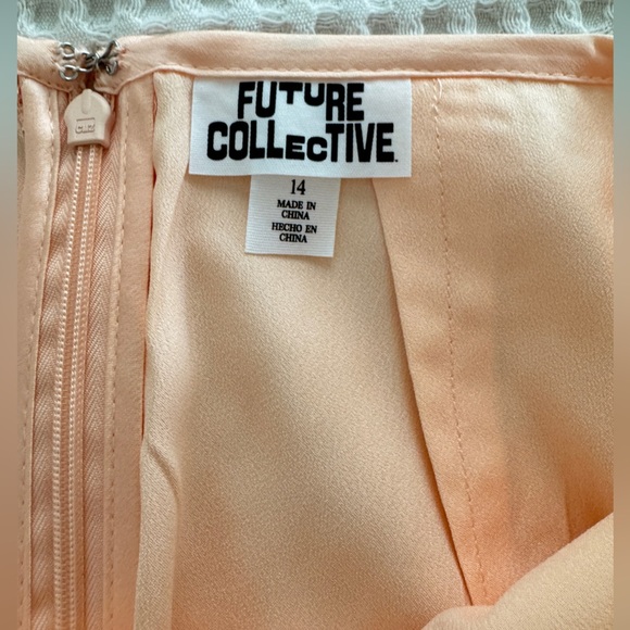 Future Collective Flower Midi Pencil Skirt - NWOT sz14 - Picture 4 of 5